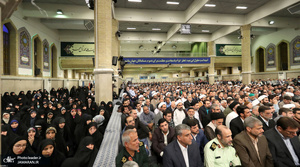 دیدار مسئولان نظام و سفرای کشورهای اسلامی با رهبر معظم انقلاب