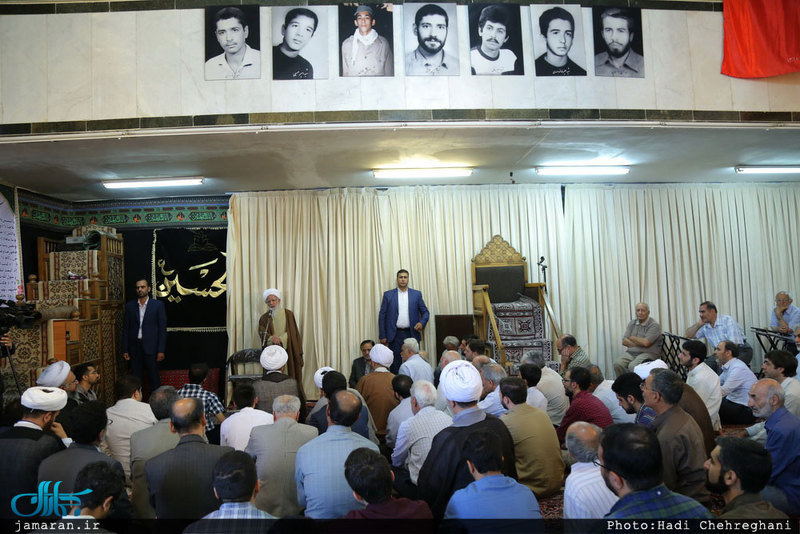 اقامه نماز عید سعید قربان در روستای احمدآباد دماوند توسط آیت الله العظمی جوادی آملی