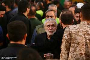 مراسم تشییع پیکر شهیدان سردار حسین سلامی و مسعود شانه ای