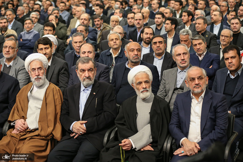 دیدار تولیدکنندگان و فعالان اقتصادی بخش خصوصی با رهبر معظم انقلاب