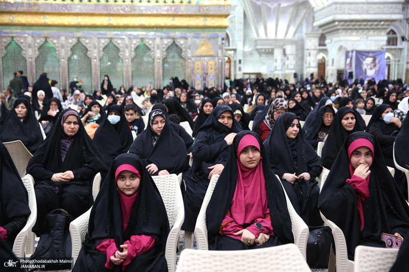 مراسم بزرگداشت چهاردهمین سالگرد رحلت همسر گرامی امام و بیست و هشتمین سالگرد ارتحال حاج سید احمد خمینی -1