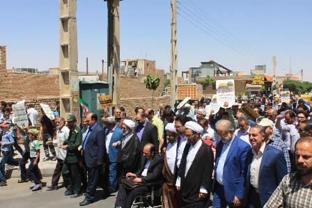 روز قدس تجلی اتحاد اسلام در برابر کفر و روز پیوند انقلاب اسلامی است