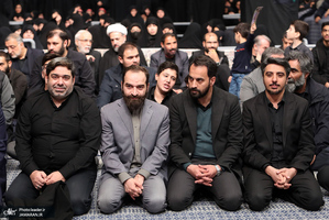 مراسم عزاداری شب شهادت حضرت فاطمه‌زهرا (س) در حسینیه امام خمینی