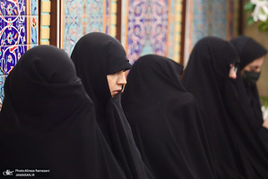 مراسم یادبود مادر همسر سپهبد شهید حسین سلامی
