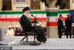 دیدار جمعی از فرماندهان و کارکنان نیروی هوایی ارتش با فرمانده معظم کل قوا