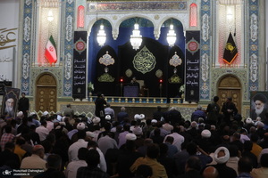 مراسم بزرگداشت حضرت امام (س) در مسجد اعظم قم