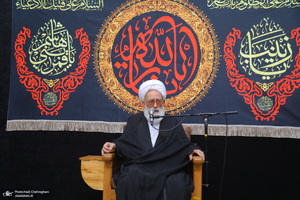 مراسم چهلمین روز درگذشت حاجیه خانم صدیقه بروجردی مادر شهید عیسی بروجردی