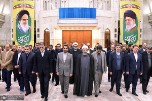 تجدید میثاق مدیران و کارکنان سازمان فرهنگ و ارتباطات اسلامی با آرمان های امام خمینی (س)