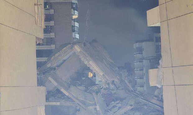 بمباران ضاحیه جنوبی بیروت توسط اسرائیل/ 3 نفر به شهادت رسیدند + عکس و فیلم