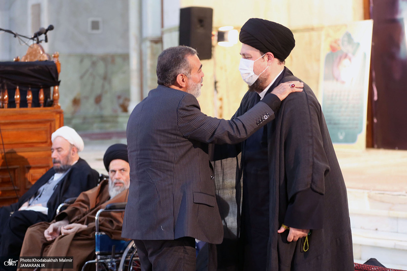 مراسم احیای شب بیست و سوم ماه رمضان در حرم مطهر امام خمینی (س)