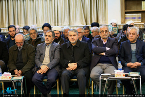 مراسم دهمین سالگرد رحلت آیت الله توسلی(ره) در حسینیه شماره دو جماران