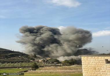 اسرائیل چند حمله هوایی به لبنان انجام داد + عکس ها