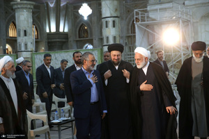 مراسم تجدید میثاق رئیس و کارکنان قوه قضاییه با آرمان های امام؛