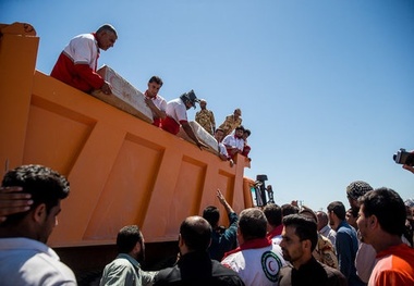 سه موکب از شهرستان امیدیه در مناطق  سیلابی خوزستان مستقر شد