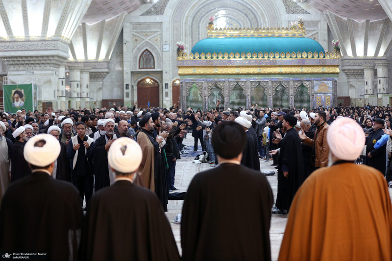 عزاداری شهادت حضرت زهرا (س)  مطهر امام خمینی (س)