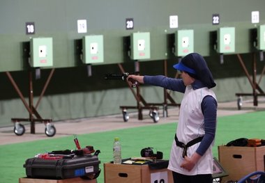 برنز تیم میکس تپانچه ایران در قهرمانی آسیا