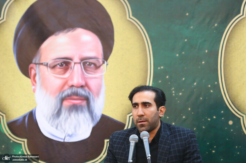 مراسم خاکسپاری شهید حسین امیرعبداللهیان در حرم حضرت عبدالعظیم حسنی (ع)