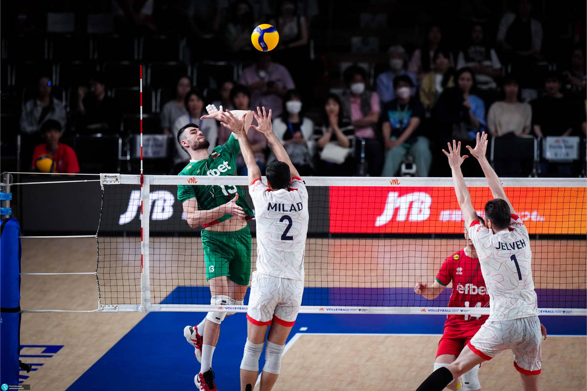 آمار بازی والیبال ایران و بلغارستان| حمله ضعیف بلای جان شاگردان پائز!