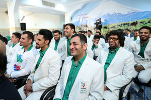 دیدار مدال‌آوران کاروان ورزشی ایران در بازی‌های پاراآسیایی اندونزی با رهبر معظم انقلاب