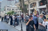 تظاهرات در استانبول پایتخت ترکیه در حمایت از ایران (1)