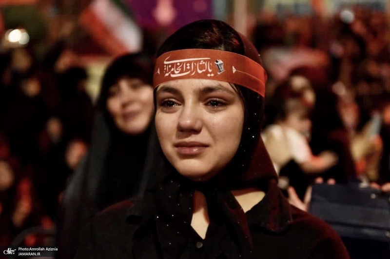 مراسم وداع با رهبر شهید انقلاب در مصلی تهران- 7