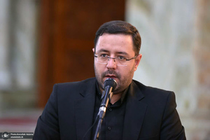 مراسم عزاداری شب عاشورای حسینی (ع) در حرم امام خمینی (س)