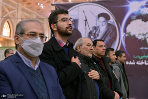 تجدید میثاق رئیس، اساتید و کارکنان دانشگاه تهران با آرمان های امام خمینی (س)