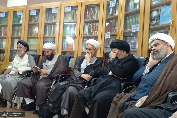 مراسم یادبود آیت الله موسوی بجنوردی (ره) در موسسه یاسین + تصاویر