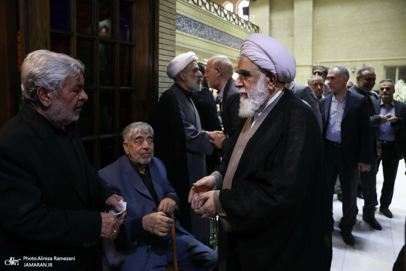 مراسم ختم مادر حجت الاسلام و المسلمین قمی