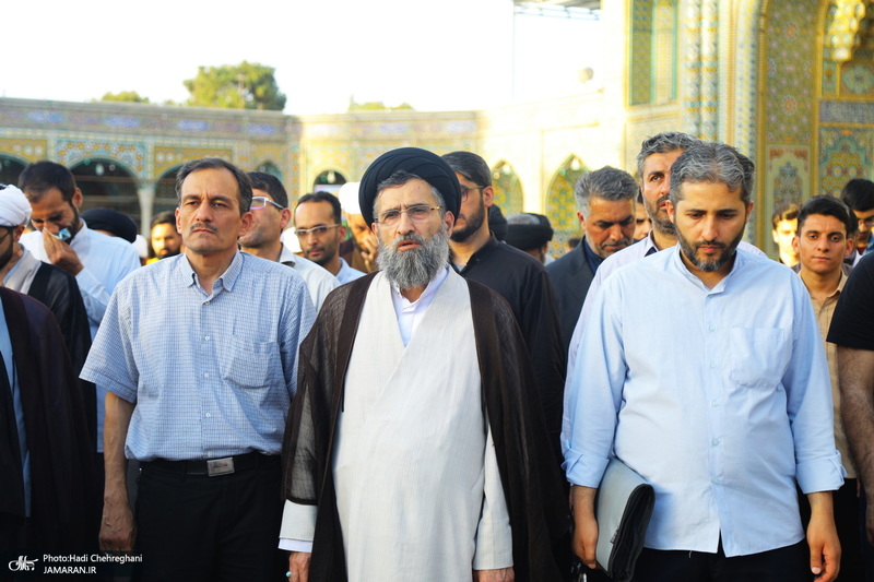 مراسم تشییع مرحوم استاد محمد حسین حشمت‌پور‎