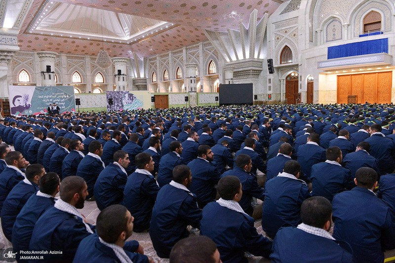 تجدید میثاق دانشجویان و فرماندهان دانشگاه افسری و تربیت پلیس امام حسن مجتبی (ع) با آرمان های امام خمینی (س)