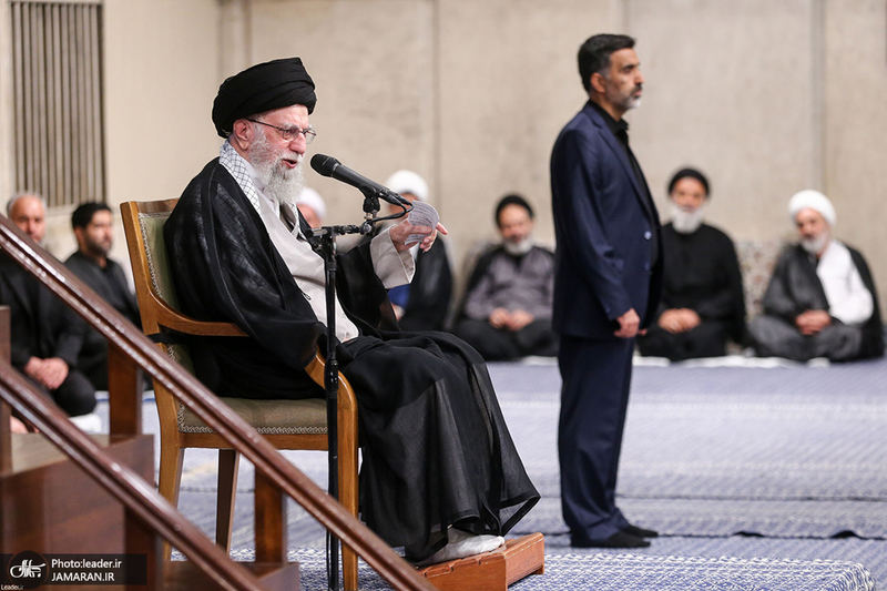 مراسم عزاداری شهادت امام رضا (ع) در حسینیه امام خمینی