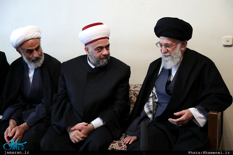 دیدار وزیر اوقاف و جمعی از علمای سوریه با رهبر معظم انقلاب