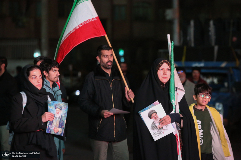 اجتماع حمایت از رزمندگان در مقابله با دشمن آمریکایی - صهیونی در پرند -2