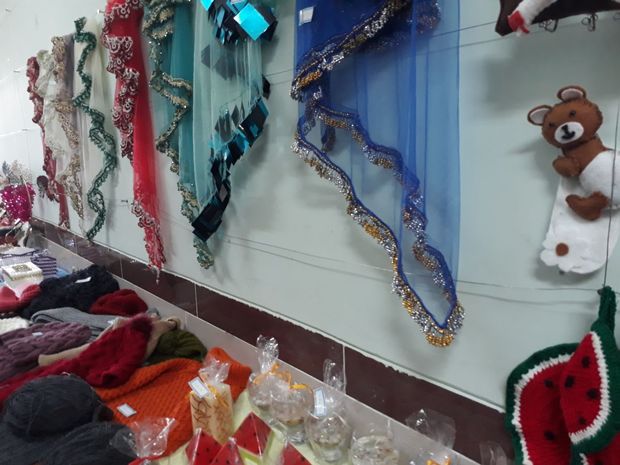 نمایشگاه صنایع دستی سوادآموزان تکابی گشایش یافت