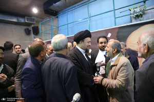 دیدار جمعی از پیشکسوتان سپاه جماران با سید حسن خمینی  2