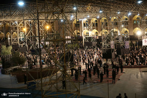 عزاداری شب شام غریبان حسینی(ع) در حرم مطهر امام خمینی (س)