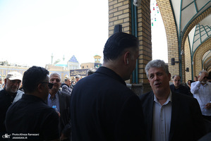 مراسم تشییع برادر آیت الله هاشمی رفسنجانی