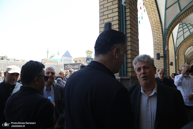 مراسم تشییع برادر آیت الله هاشمی رفسنجانی