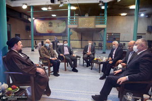 دیدار مفتی اعظم و سفیر کرواسی در ایران با سید حسن خمینی