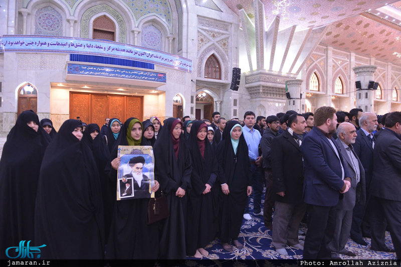 تجدید میثاق وزارتخانه ها، اصناف، نهادها، سازمان ها و اقشار مختلف مردم با آرمان های امام خمینی(س)-1