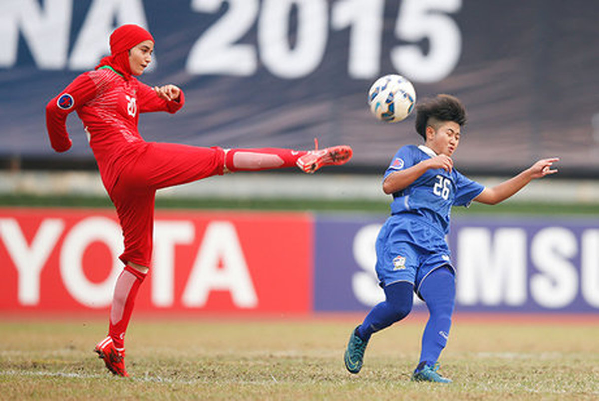  تیم ملی فوتبال بانوان مقابل ازبکستان شکست خورد