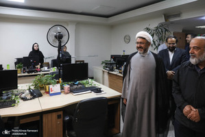 بازدید رییس موسسه تنظیم و نشر آثار امام خمینی (ره) از خبرگزاری ایسنا
