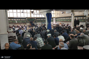 مراسم عزاداری شهادت امام صادق (ع)  در بیت آیت الله العظمی صانعی (ره)