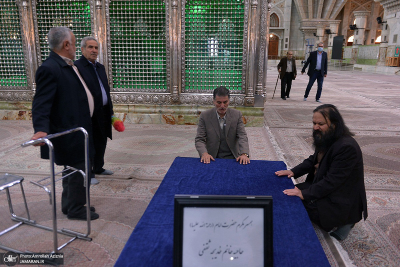 تجدید میثاق جمعی از مدیران حوزه هنری با آرمان امام خمینی (س)