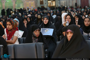 مراسم اختتامیه طرح قرآنی بشارت 1451 در حرم مطهر امام خمینی(س)-2