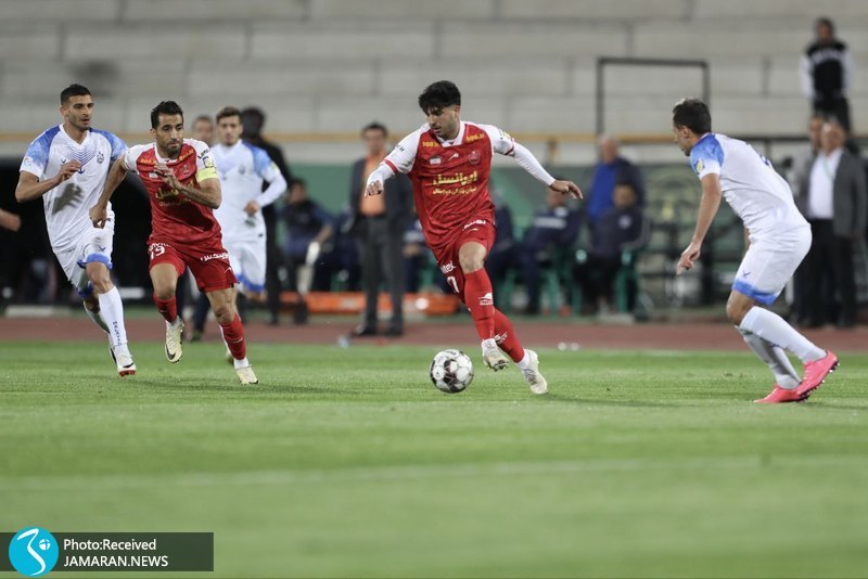 هفته بیست و سوم لیگ برتر| پرسپولیس 0-0 ملوان (نیمه اول)