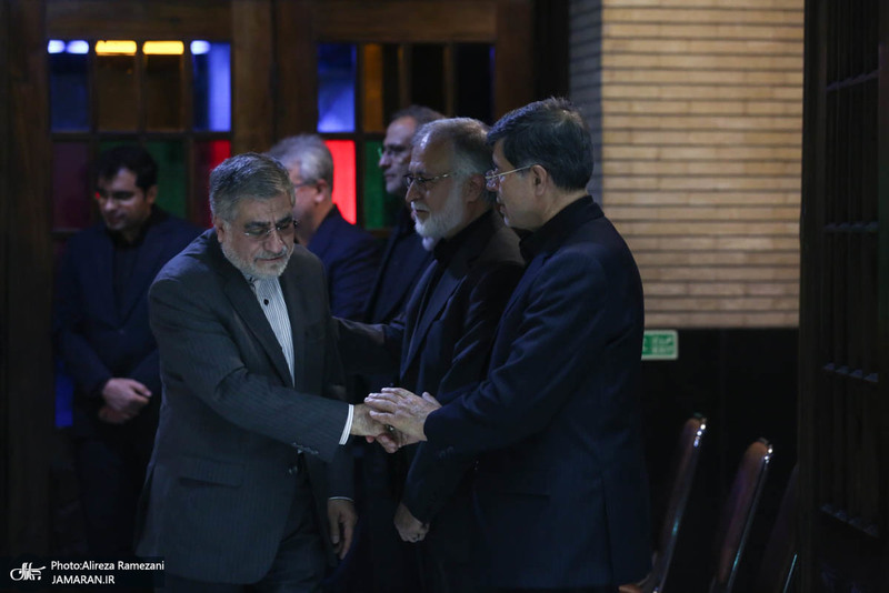 مراسم ختم مادر محمد عطریانفر