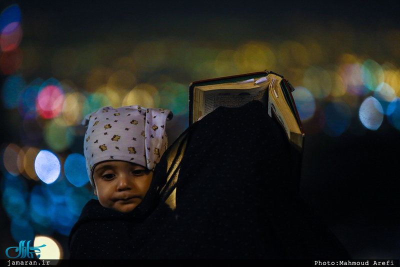 مراسم احیای شب نوزدهم ماه مبارک رمضان در کهف الشهدا