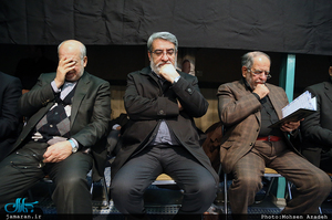 مراسم وداع با پیکر آیت الله هاشمی رفسنجانی(ره) در حسینیه جماران-7